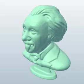 Einstein Bust 3d model
