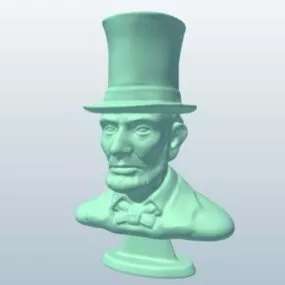 Bust Lincoln 3d model