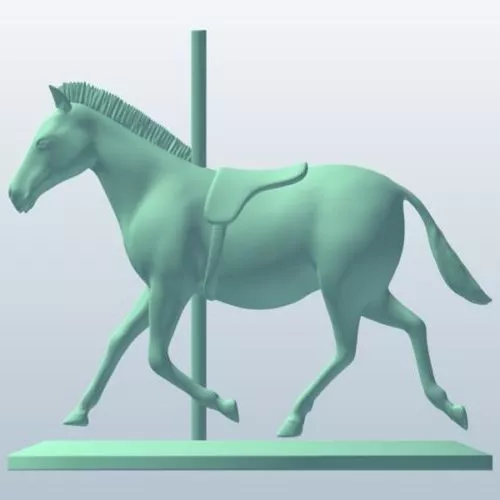 Zebra Rigged 3d model