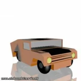 Cartoon Humvee Car 3d model