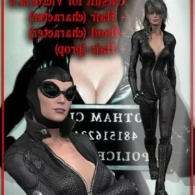 Catwomen Character 3d model