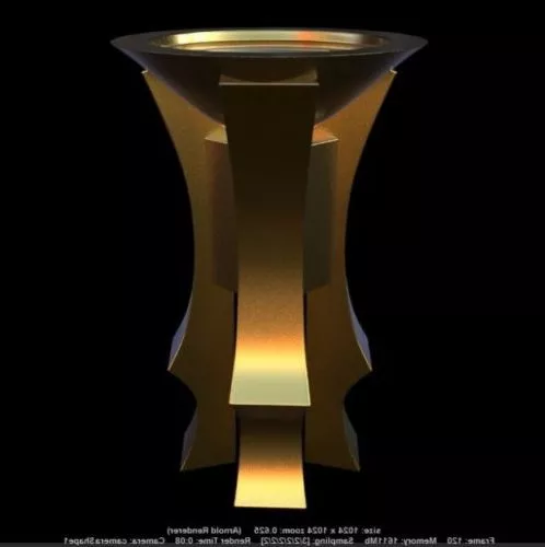 Torch On Wall Sconce Lamp 3d model
