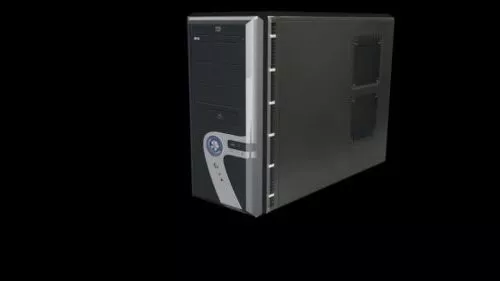 Cpu Case 3d model Cpu Case 3d model