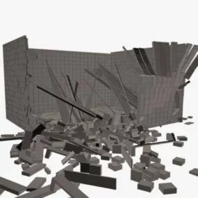 Crash Scene 3d model