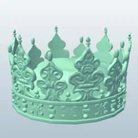 Crown Denmark Royal 3d model