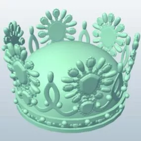 Royal Crown Farah Jewelry 3d model