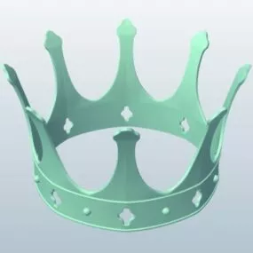 Crown Iron Lowpoly 3d model
