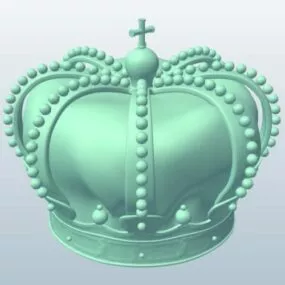 Crown Reginei Elisabeta 3d model