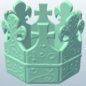 Crown King Ottokarii 3d model