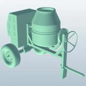 Concrete Mixer 3d model
