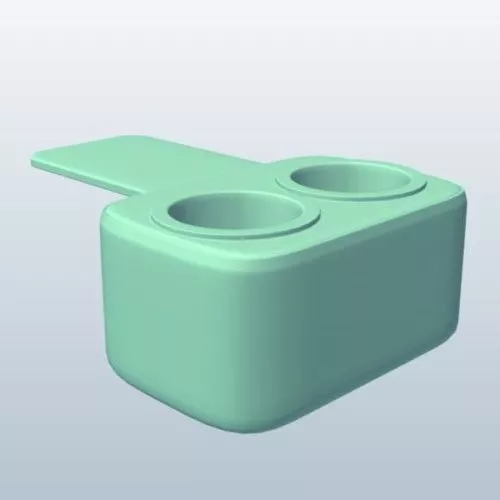 Coffee Cup Holder 3d model Coffee Cup Holder 3d model