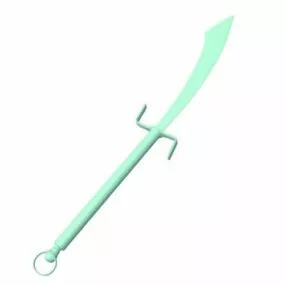 Dadao Chinese Weapon 3d model
