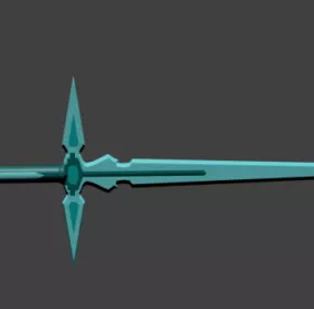 Dark Repulser Sword 3d model