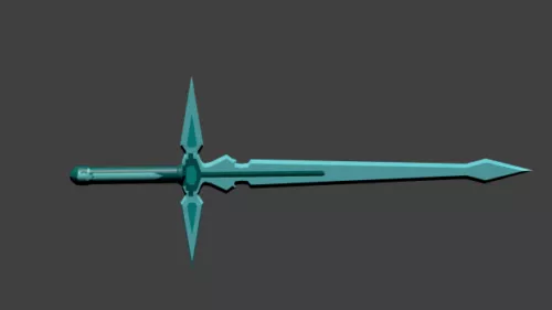 Magical Sword 3d model