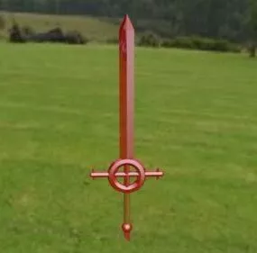 Strong Blood Sword 3d model