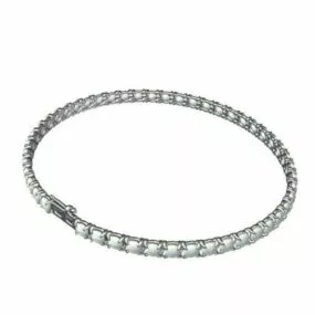 Diamond Tennis Bracelet 3d model