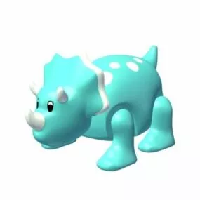 Dinosaur Stuffed Toy 3d model