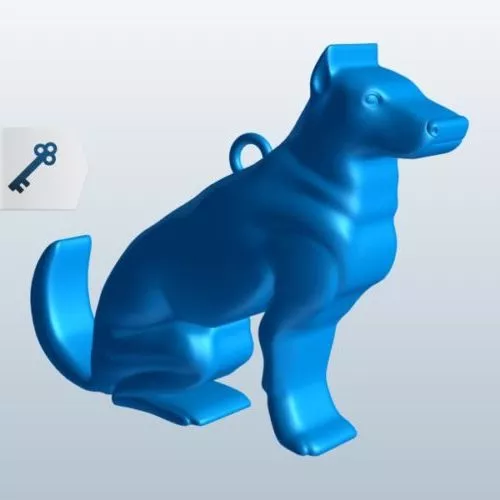 Realistic Boxer Dog 3d model