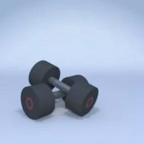Sport Dumbbells 3d model