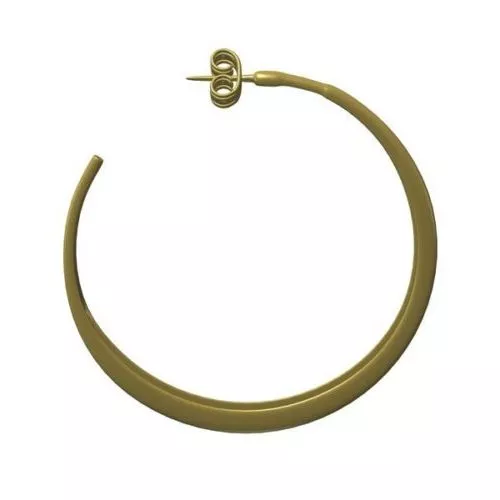 Golden Ring Necklet Jewelry Set 3d model