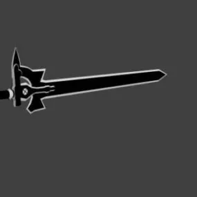 Sword Elucidator 3d model