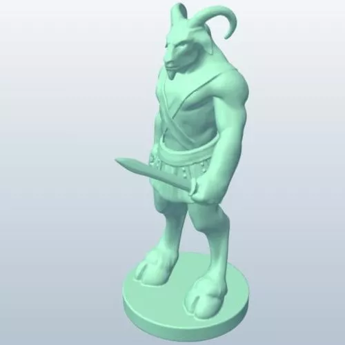 Mummy Pharaoh Warrior Character 3d model