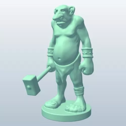 Animated Yellow Robot 3d model