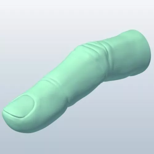 Finger Sculpt 3d model Finger Sculpt 3d model