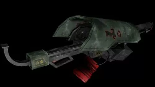 Rustic Fire Weapon 3d model Rustic Fire Weapon 3d model