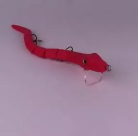Plastic Fishing Lure 3d model
