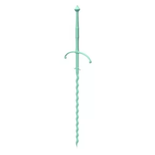 Magic Sword Cartoon Weapon 3d model