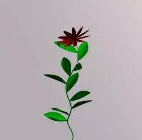 Flowers Lowpoly 3d model