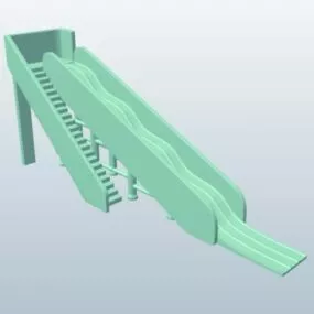 Playground Fun Slide 3d model