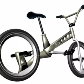 Future Bmx Bike Design 3d model