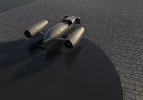 Bazooka With Bullet 3d model
