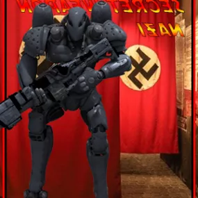 German Combat Character 3d model