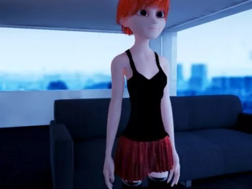 Femme Basic Poser Character 3d model