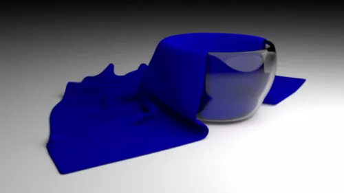 Glass Cloth Decoration 3d model Glass Cloth Decoration 3d model