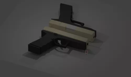 Zapper Shot Gun With Gun Shell 3d model