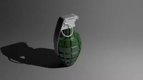 Gbu24 Bomb Weapon 3d model