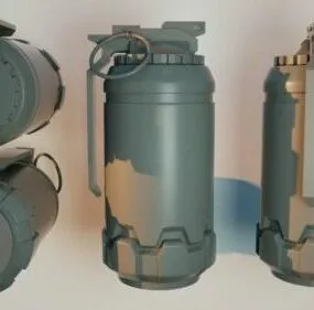 Military Grenades Collection 3d model