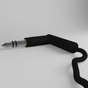 Headphone 3.5-inch Jack 3d model