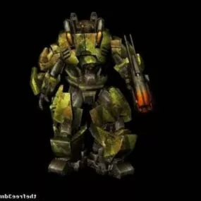 Heavy Mech Character 3d model