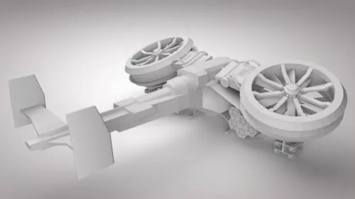 Beech Concept Aircraft 3d model
