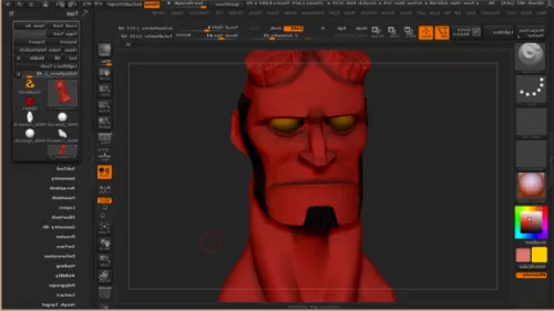 Man Bust Head Statue 3d model