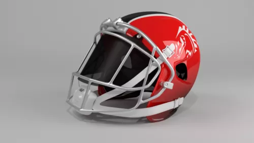 Vintage Samurai Helmet 3d model