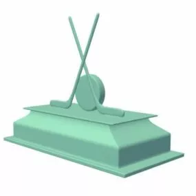 Hockey Trophy 3d model