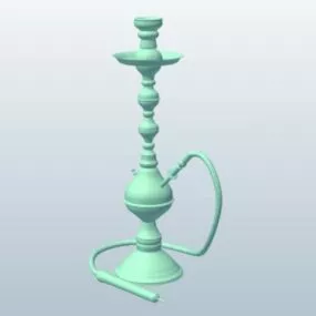 Arabian Hookah 3d model