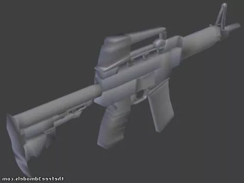 Combat Rifle 3d model