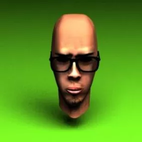 Human Head Character 3d model